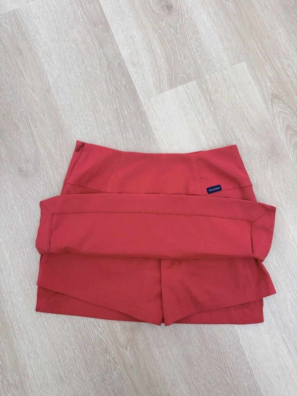 Smallwoods Yachtwear Red Active Skort Shorts Sz 00 Athletic Tennis Golf Yacht - Picture 4 of 9